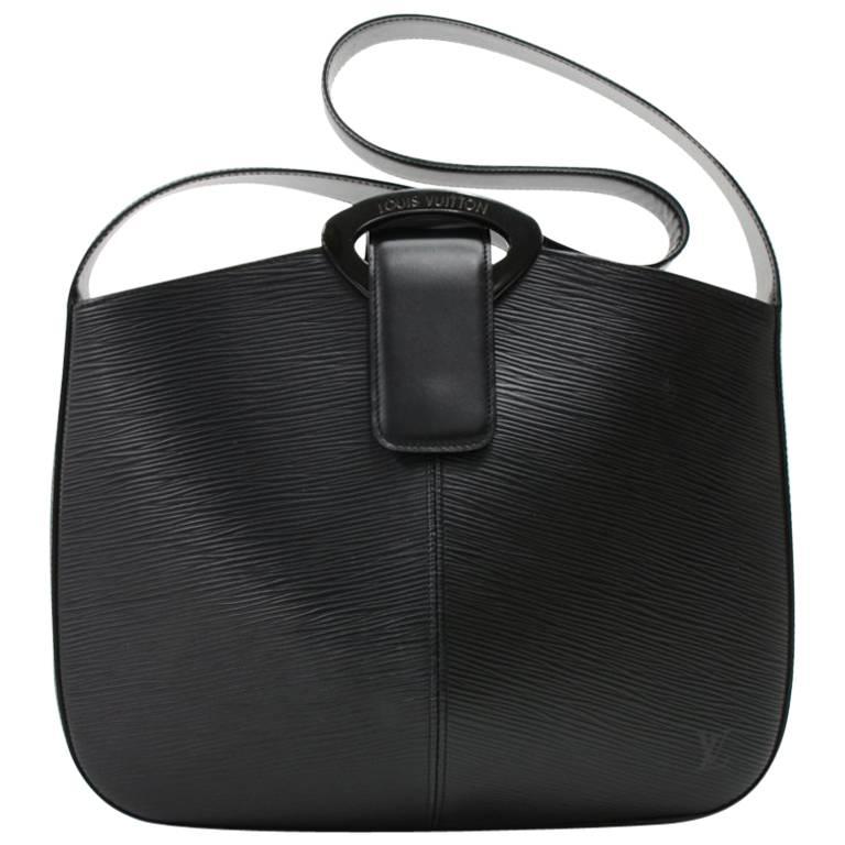 Louis Vuitton Reverie Black Epi Leather Shoulder Bag at 1stDibs