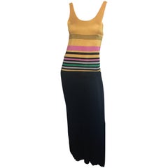 Vintage Sonia Rykiel stripped knit tank dress 