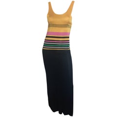Sonia Rykiel stripped knit tank dress