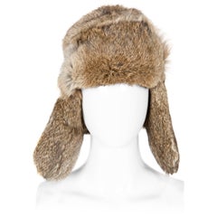 Rabbit Fur Trap Hat