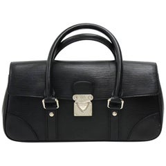 Used Louis Vuitton Segur PM Black Epi Leather Shoulder Hand Bag