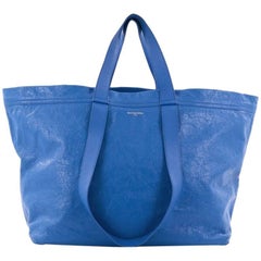Balenciaga Carry Shopper Handbag Leather Large