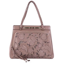 Valentino Demetra Tote Leather Lace