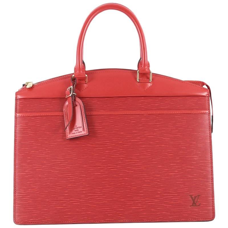 Louis Vuitton Riviera Handbag Epi Leather
