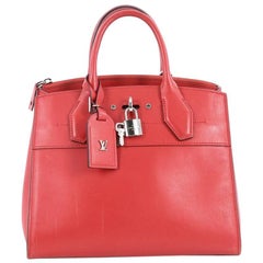 Louis Vuitton City Steamer PM Monogram Tressage Handbag Bag RARE!!!  AUTHENTIC❤️