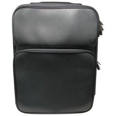 Louis Vuitton Taiga Pegase Business 55 Black Rolling Luggage