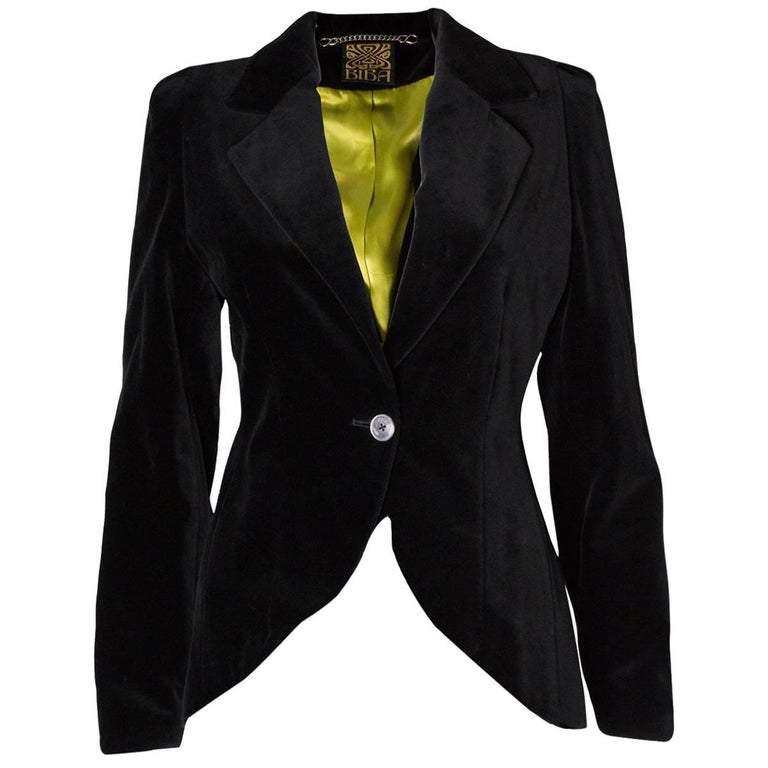 Vintage Velvet Biba Jacket at 1stDibs | biba velvet suit, vintage biba coat,  biba velvet jacket
