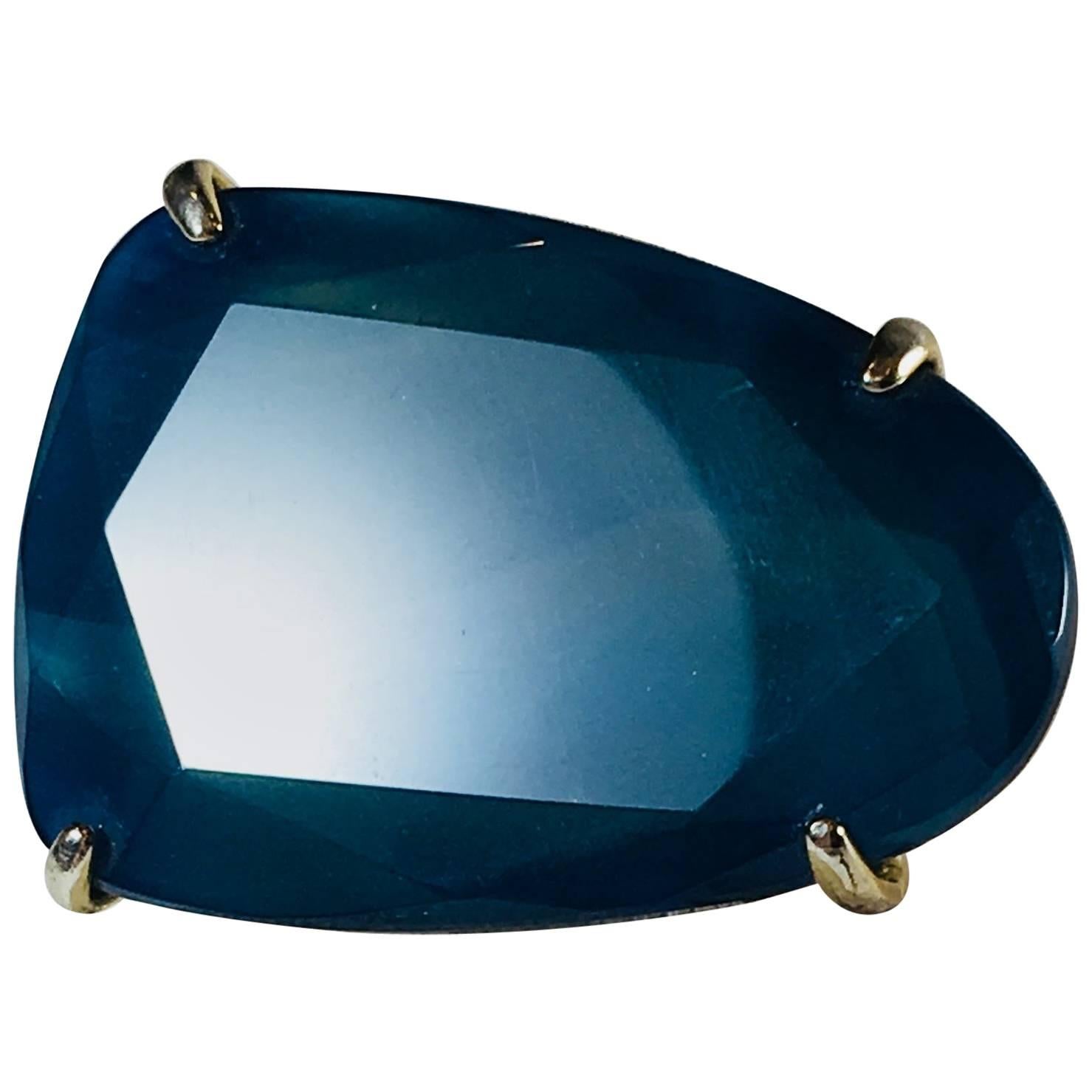 Blue Cocktail Ring