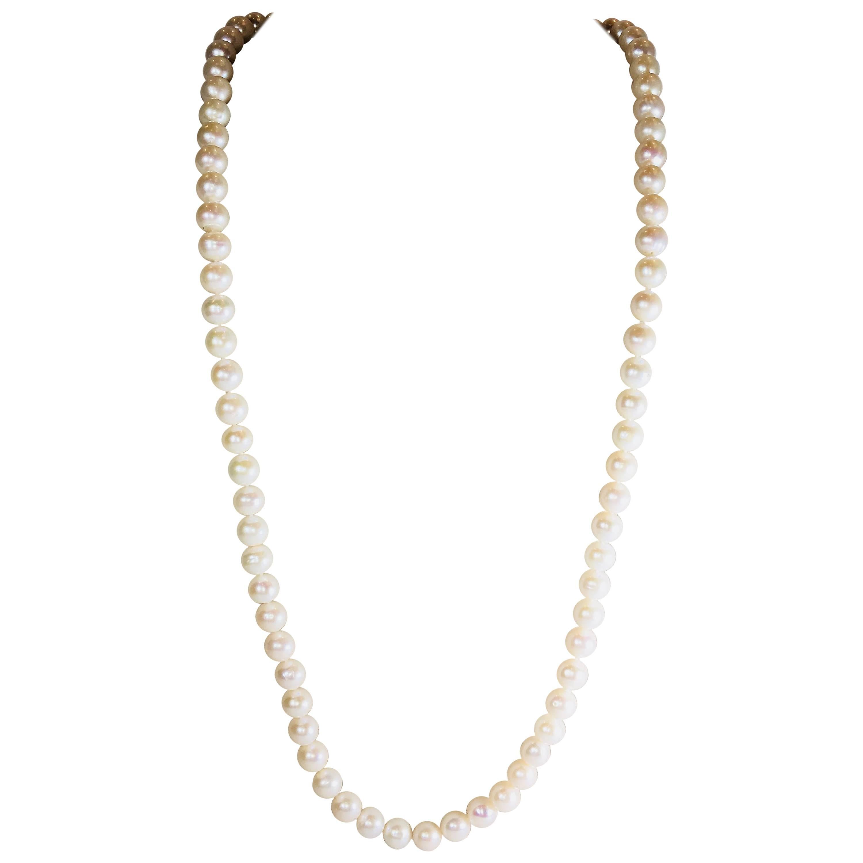 10-10.5mm Freshwater Pearl Necklace