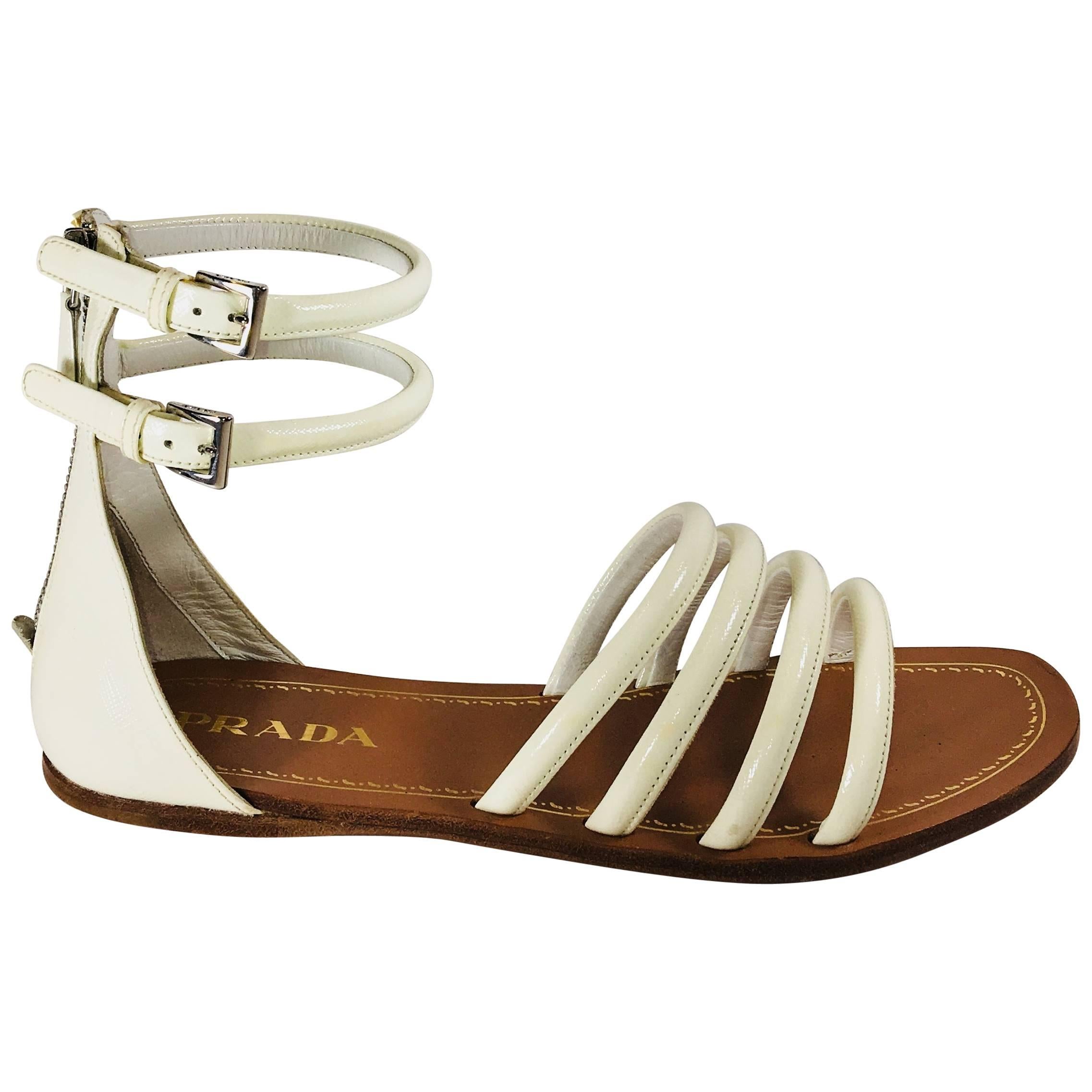 Prada Open Toe Sandal