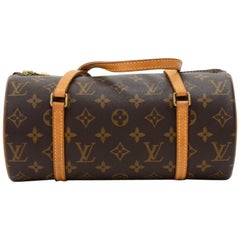 Louis Vuitton Papillon 27 Monogram Canvas Hand Bag