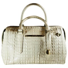 Brahmin Authenticated Crocodile Handbag