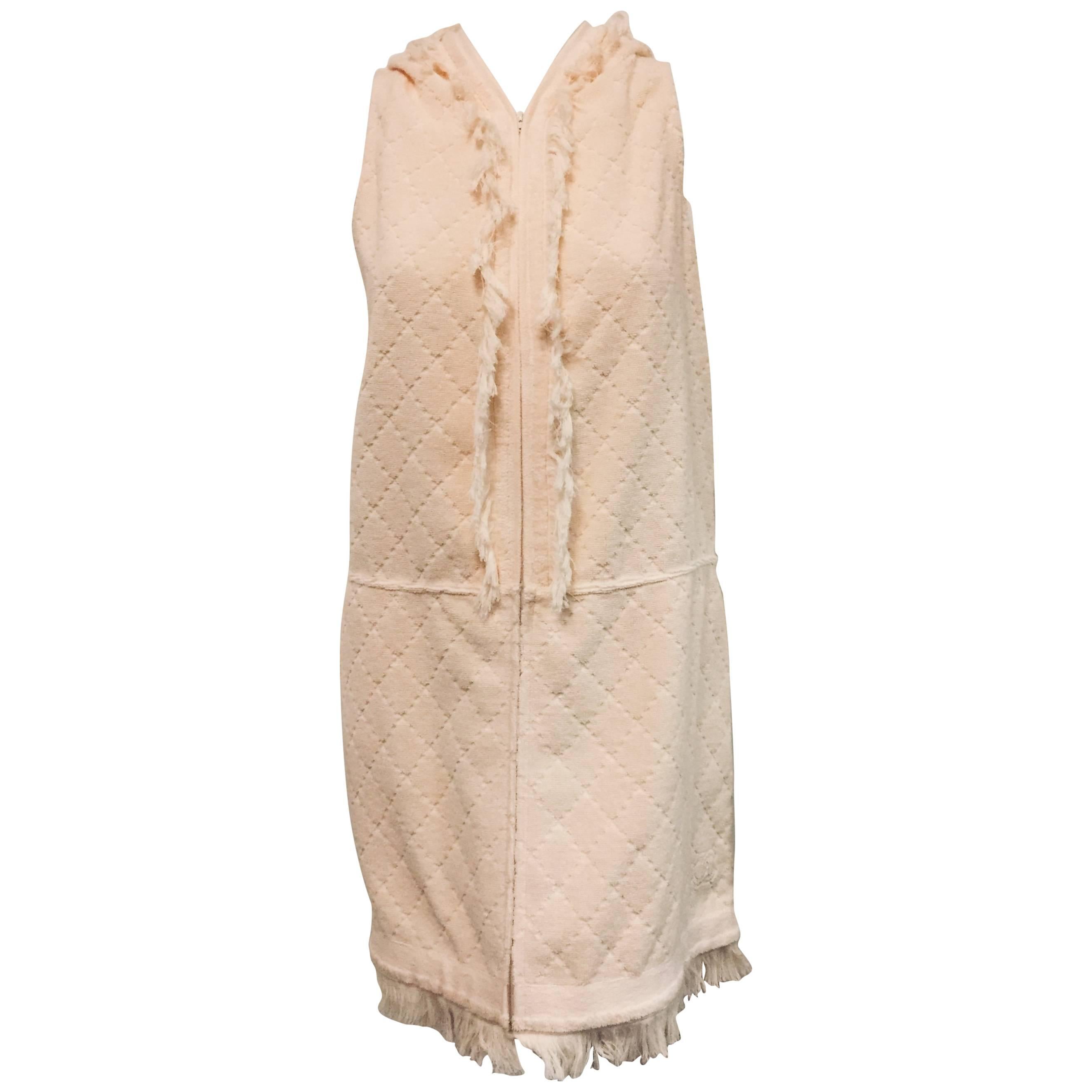 cotton terry cloth beach cover up
