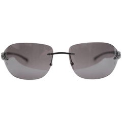 Cartier Paris Panthere Rimless Sunglasses T8200882 110mm 