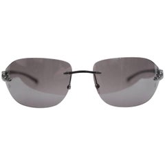 Cartier Paris Panthere Rimless Sunglasses T8200882 110mm