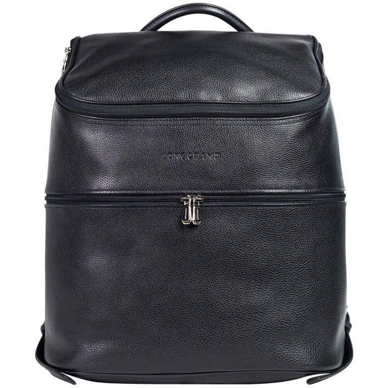 longchamp le foulonne leather backpack