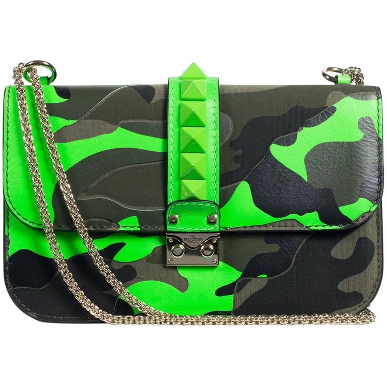 valentino neon green bag