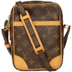 2000s Louis Vuitton Brown Monogram Coated Canvas Danube 