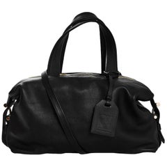 Reed Krakoff Black Leather Mini Atlas Satchel Bag