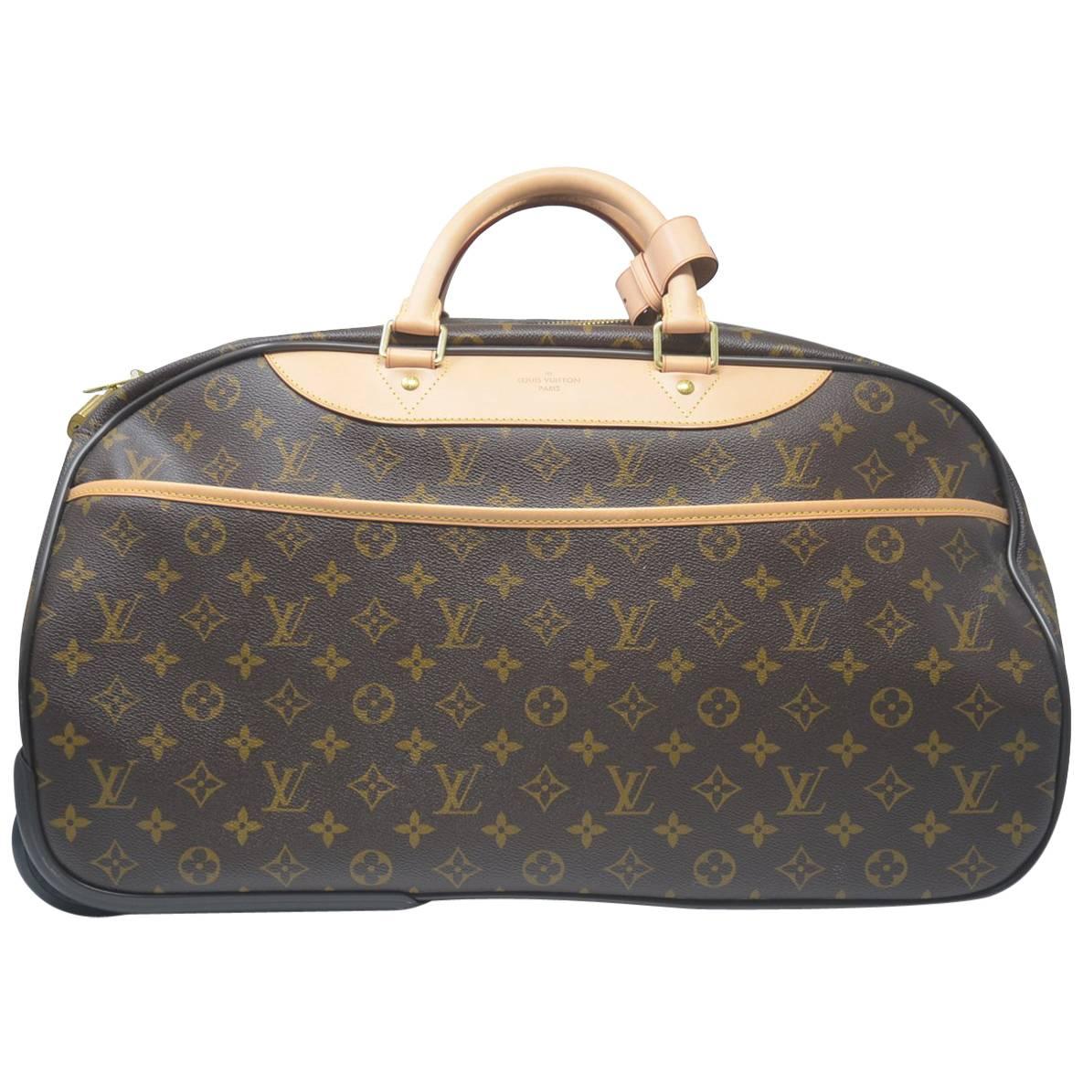 Louis Vuitton Eole 50 Monogram Canvas Travel Rolling Bag