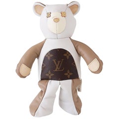 Louis Vuitton Monogram Dou Dou Teddy Bear Limited Edition 2017 Plush Doll 