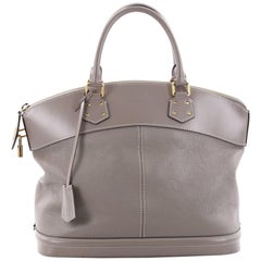 Louis Vuitton Suhali Lockit Handbag Leather MM