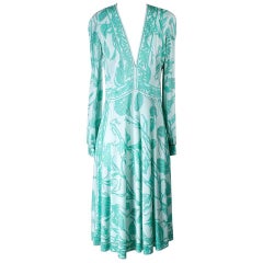 Pucci Mint Green Dress circa 1970s