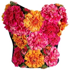 Claudia Matamo Floral Bustier
