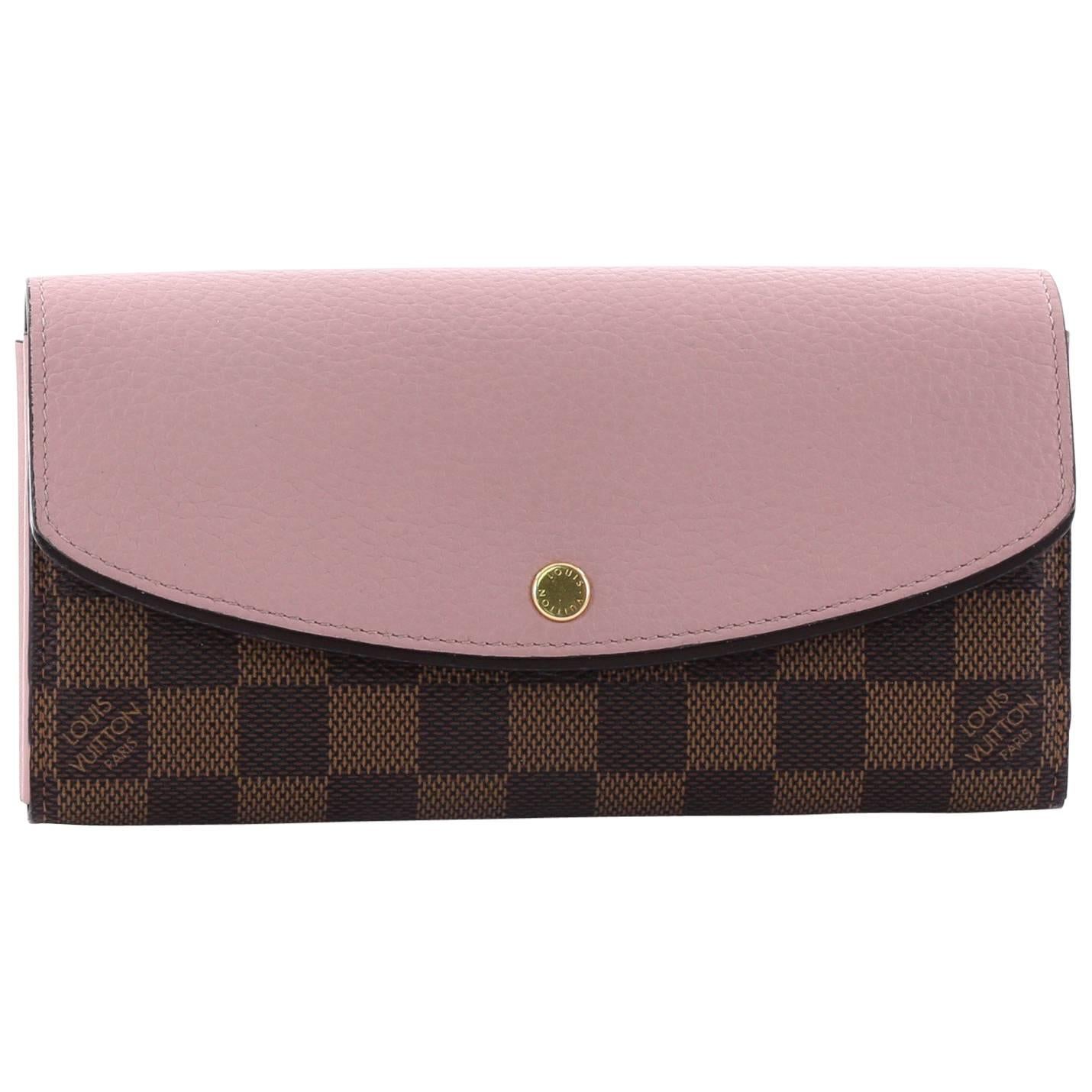 Louis Vuitton Normandy Wallet Damier and Calf Leather 