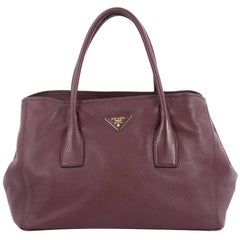 Prada Convertible Shopping Tote Vitello Daino Large