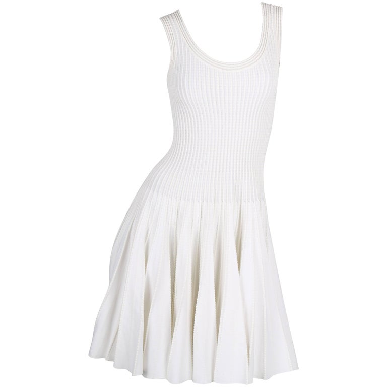 ALAIA Dress white For Sale at 1stDibs alaia white dress, white