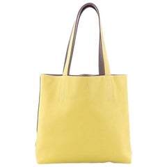 Hermes Double Sens Tote Veau Sikkim 36