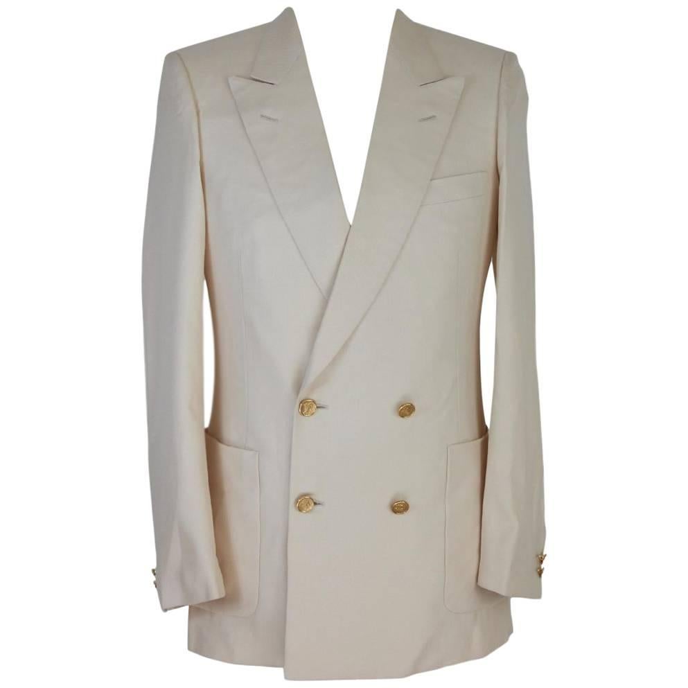 Nwt Burberry vintage jacket double-breasted burlington 100% silk men’s size 46 i