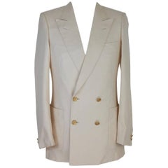 Nwt Burberry Vintage jacket double-breasted burlington 100% silk men’s size 46 i