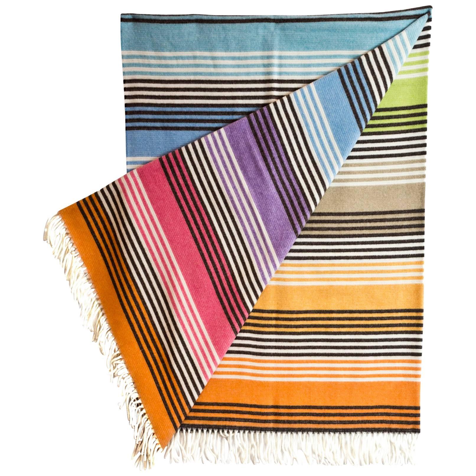 Missoni Home Multi-Colored Ruggero Throw Blanket with Box
