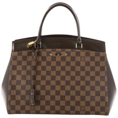 LOUIS VUITTON Rivoli MM Monogram Canvas 2WAY Shoulder Bag Brown