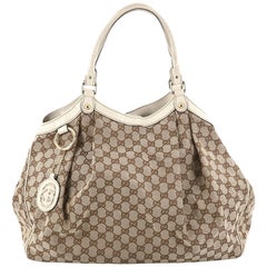 Gucci Sukey Tote GG Canvas Large