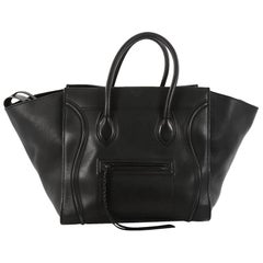 Celine Phantom Handbag Grainy Leather Medium
