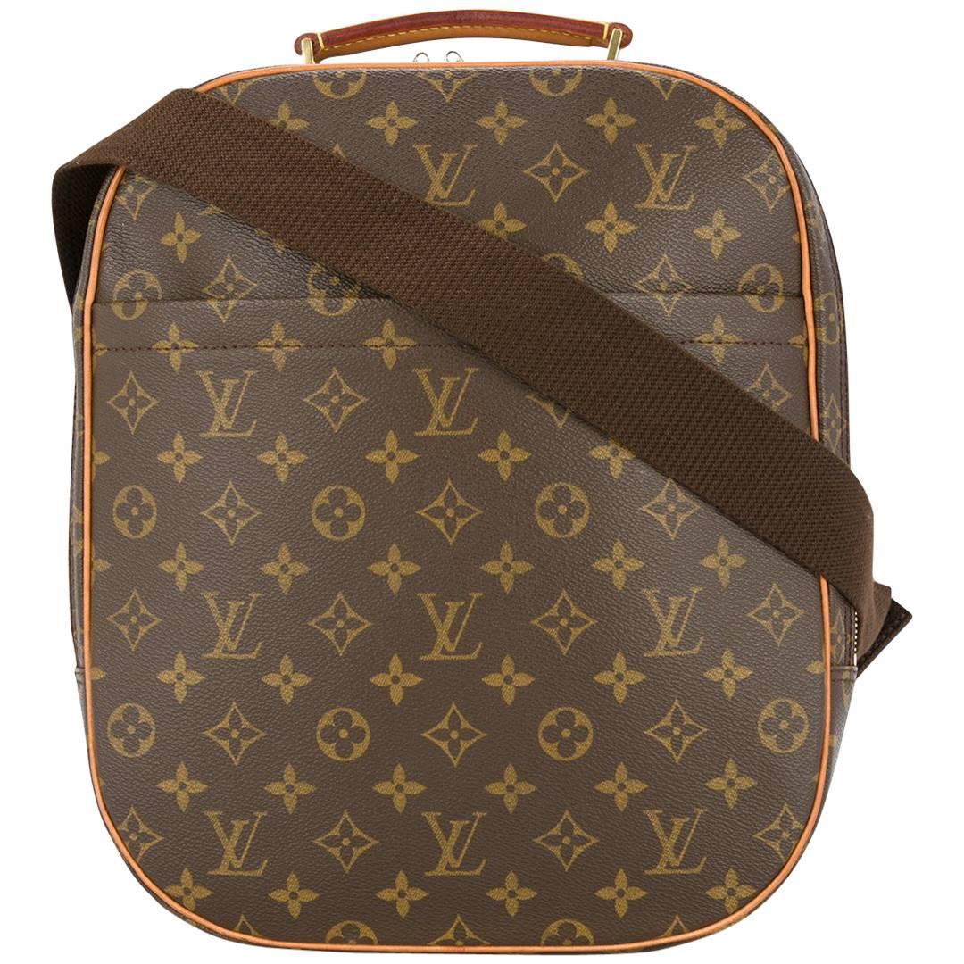 Louis Vuitton x Comme des Garcons Monogram Cut Out Carryall Travel Tote Bag  For Sale at 1stDibs