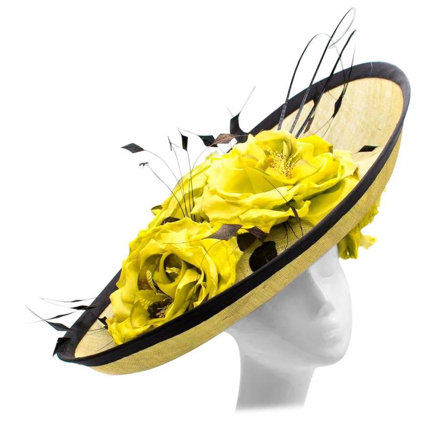 Siggi London Bespoke Floral Headpiece  For Sale