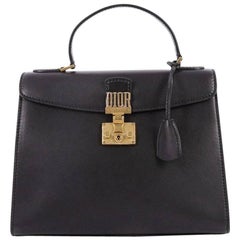 Christian Dior Dioraddict Top Handle Bag Leather Medium