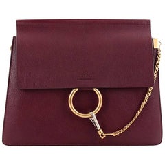 Chloe Faye Shoulder Bag Leather Medium