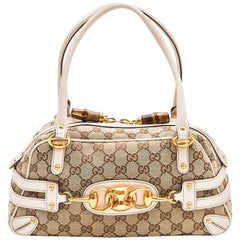 GUCCI Bag in Beige Monogram Canvas