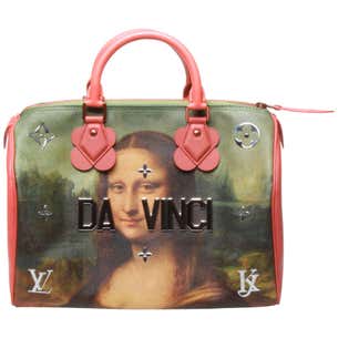 Louis Vuitton LV X Koons Masters Da Vinci Speedy 30 Bag at 1stDibs ...
