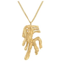Loveness Lee Chinese Zodiac Horse Horoscope Gold Pendant Necklace