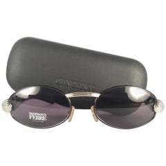 New Vintage Gianfranco Ferre Oval 1990's Made in Italy Sunglasses