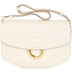 2017 Hermes Craie Epsom Leather Cherche-Midi 25cm