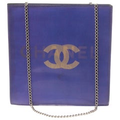 Lavendel holographische CC Chanel Tasche
