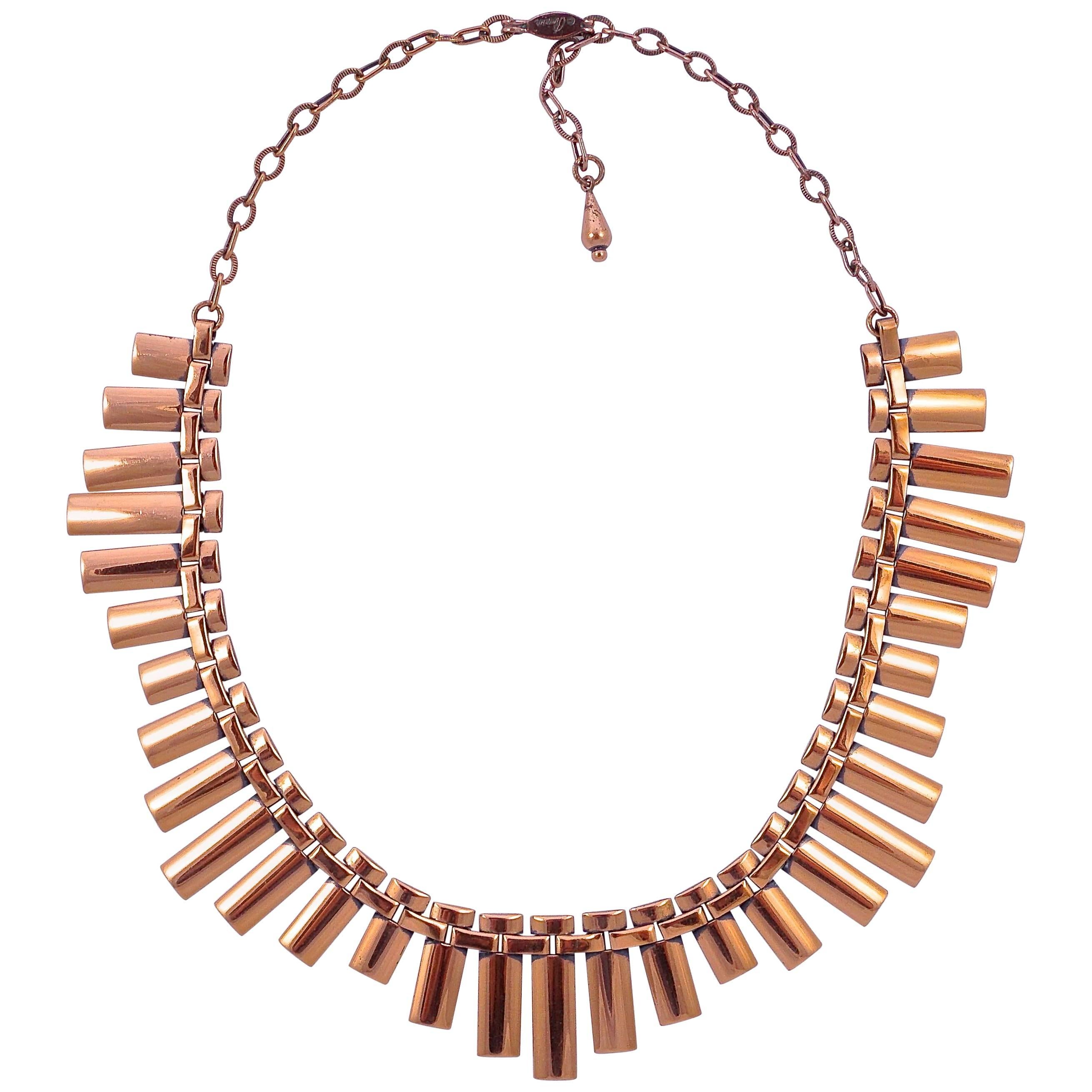 Renoir Copper Link Chain Necklace
