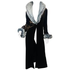 Betsey Johnson Coat with Fur Trim